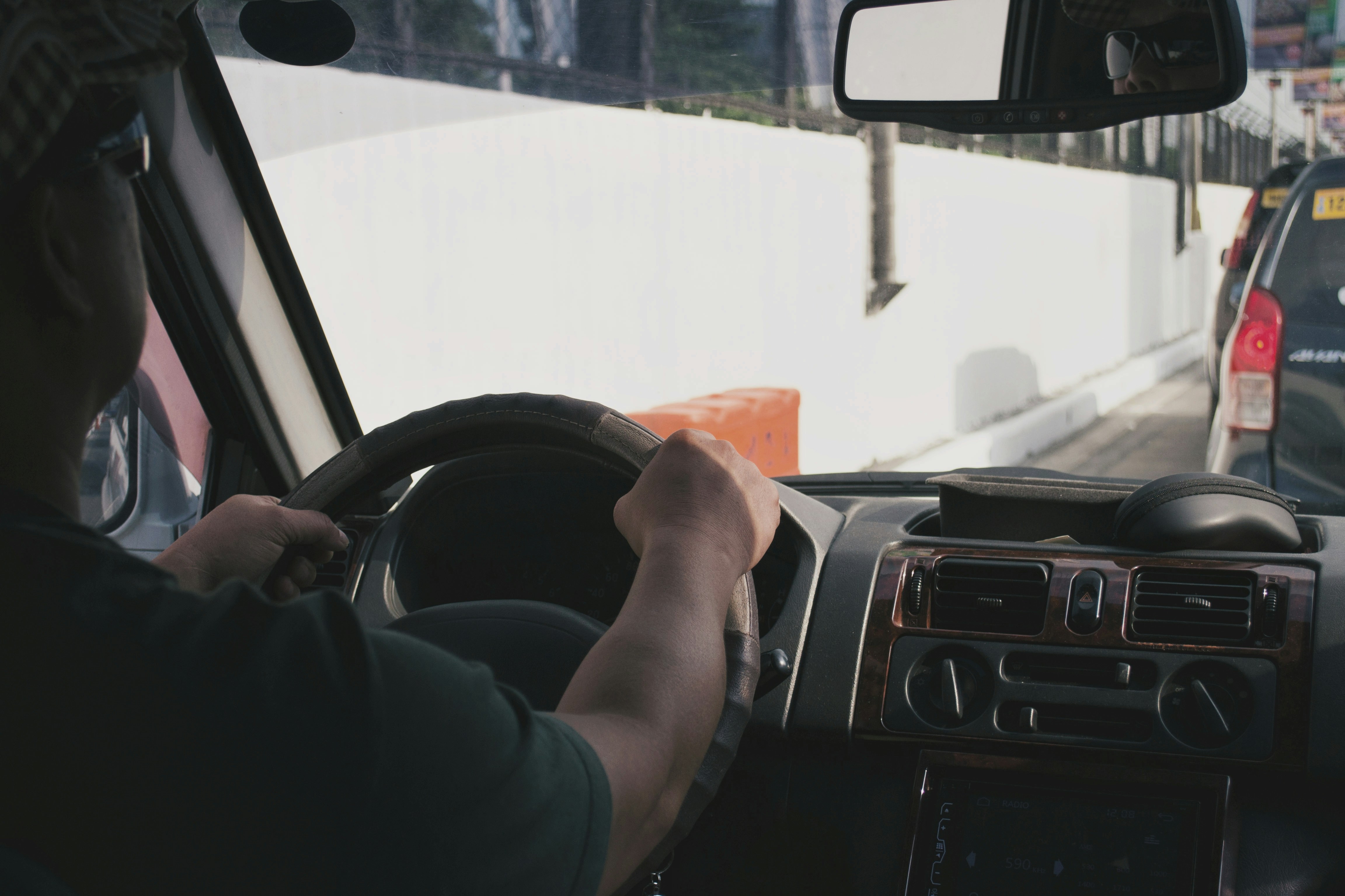 Driving to Garuda Mall
